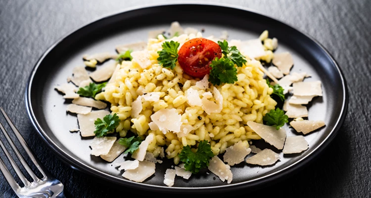 Martini-Risotto: Das elegante Kräuter-Risotto mit dem gewissen Etwas
